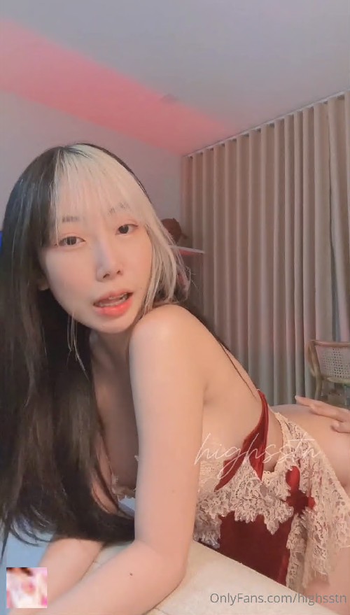 泰国百变少女性感美乳网红「Highsstn」OF露脸私拍，与细狗男友超甜做爱日常，主动女上骑乘火花四射【第二弹】5