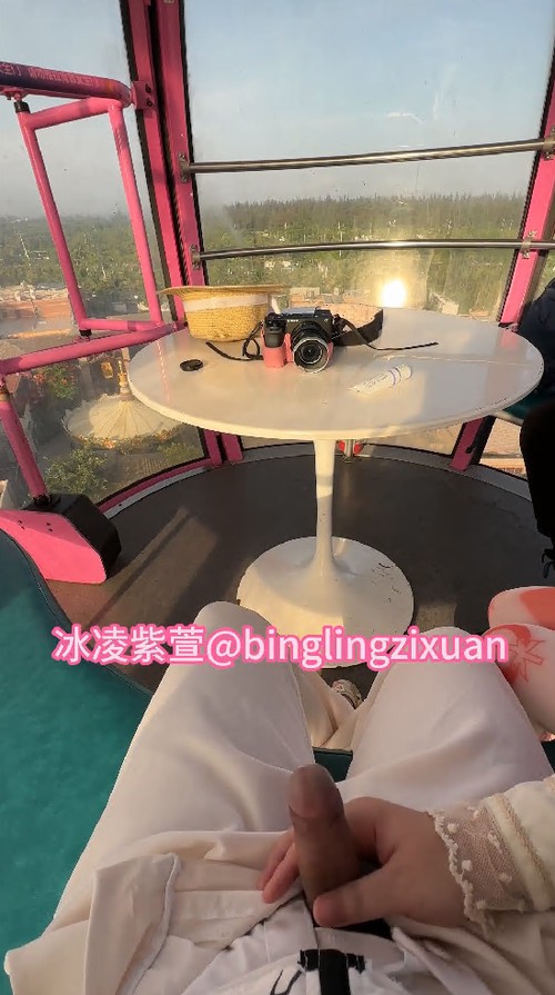 超级媚黑COS美少女【冰凌紫萱】二番福利⑦，车震打桩女上无套内射，小母狗太骚4